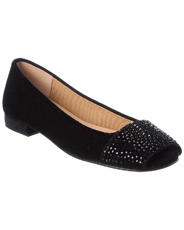 Street Chic Discounts French Sole Drum 53 Velvet Flat