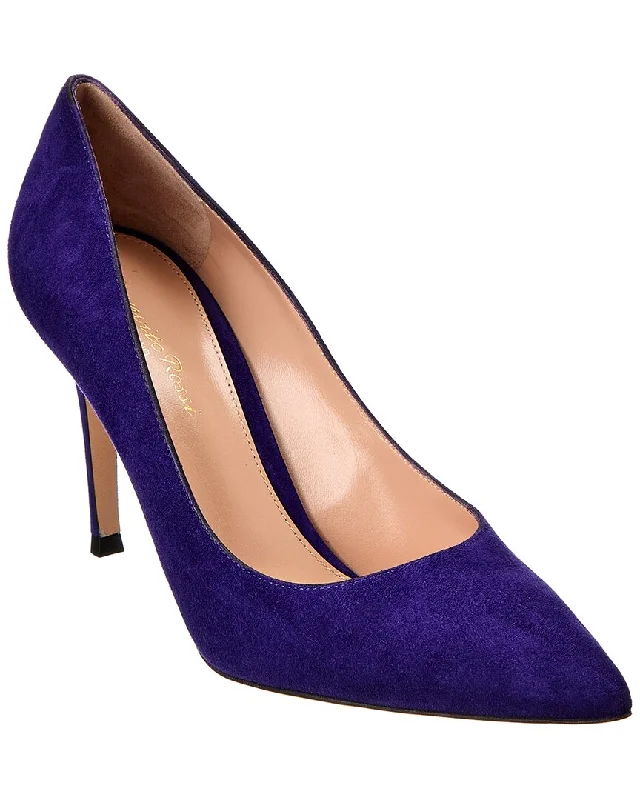 Limited Time Deal Gianvito Rossi Gianvito 85 Suede Pump