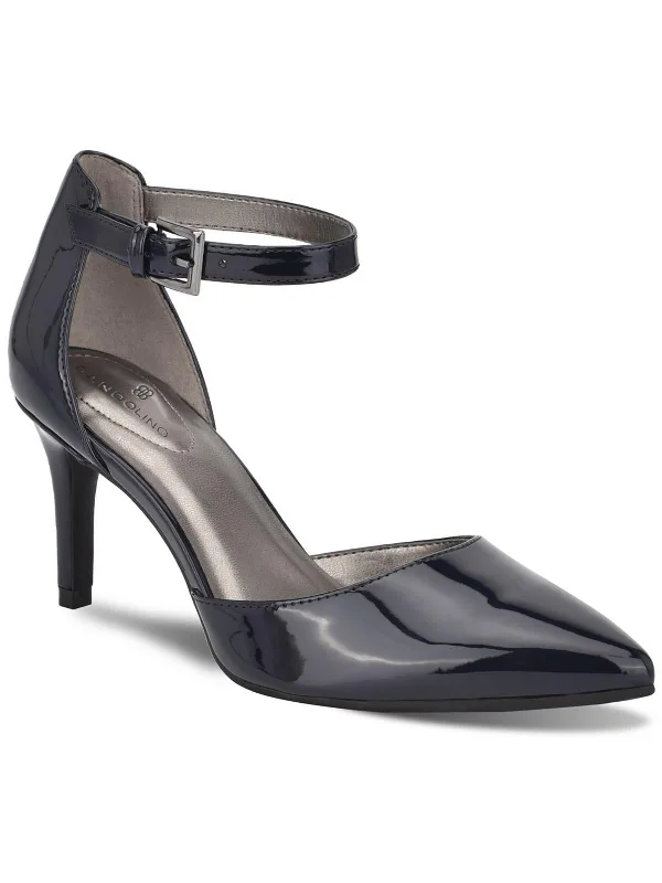 Comfortable Flats Ginata  Womens Patent Dressy D'Orsay Heels