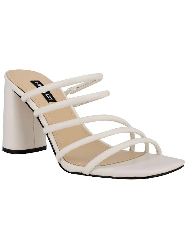 Sleek Dress Shoes Deal Girlie 3 Womens Strappy Block Heels