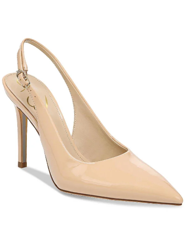 Best Sellers Hazel Womens Buckle Pumps Slingback Heels