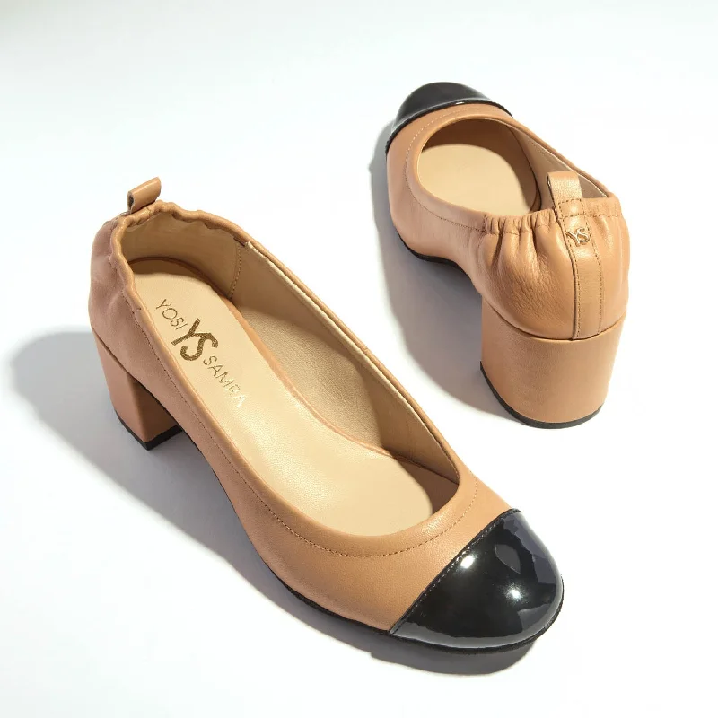 Classic Dress Shoes Sale Heidi Classic Pump in Tan Leather