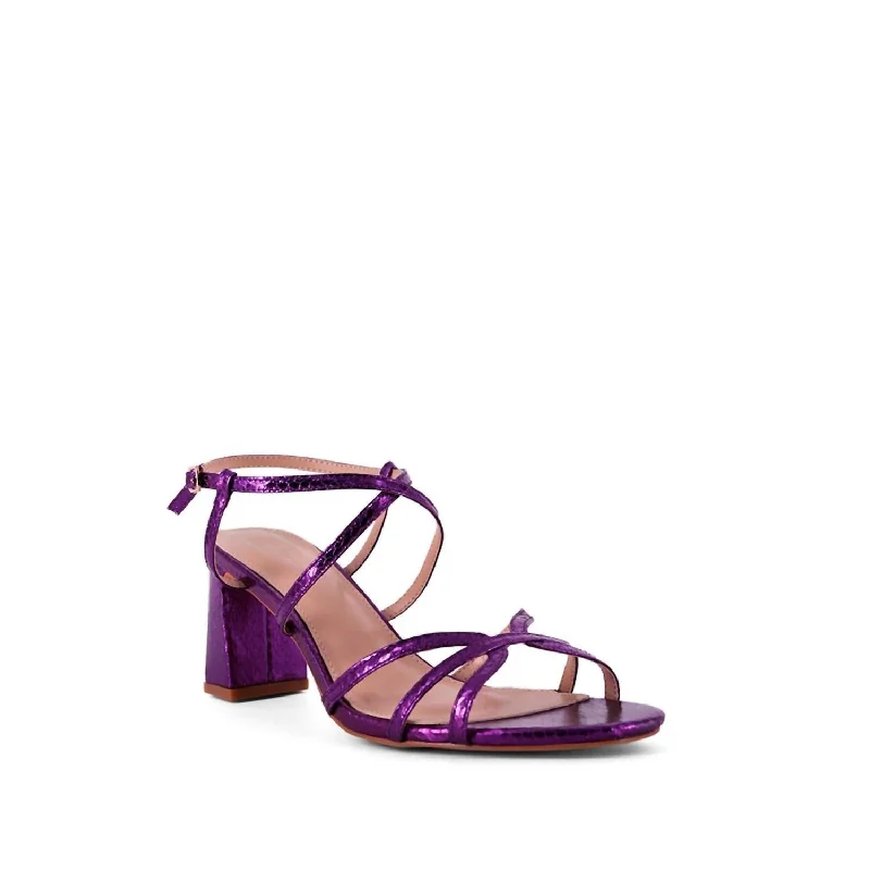 Functional Comfort Shoes Deals Holland Heels In Purple