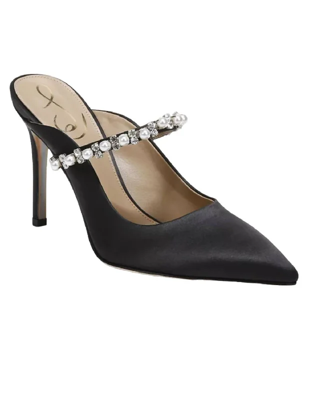 Flash Sale Now Hyland Heels In Black Satin