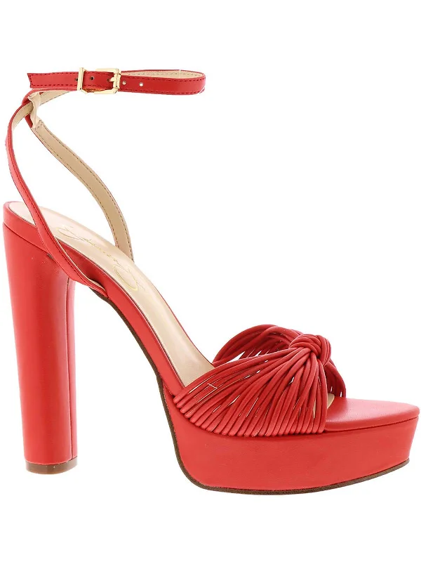 Vintage-Inspired Shoes Deal Immie Womens Ankle Strap Platform Pumps