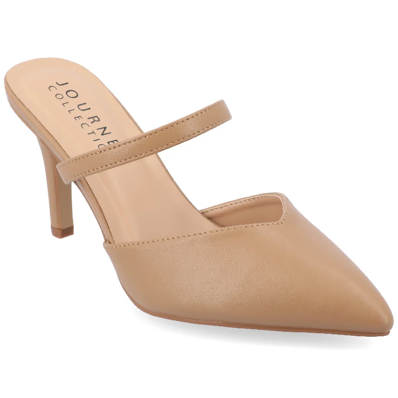 Limited Time Journee Collection Women's SuperNatural Tru Comfort Foam YVON Pumps Warm Shades