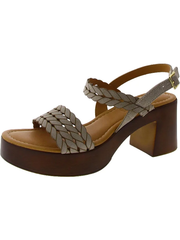 Limited Time Offer Jud-Italy Womens Ankle Strap Round Toe Block Heel