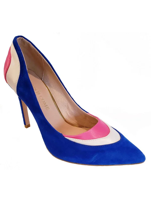 Fashionista Favorites Junna Womens Leather Pointed Toe Pumps