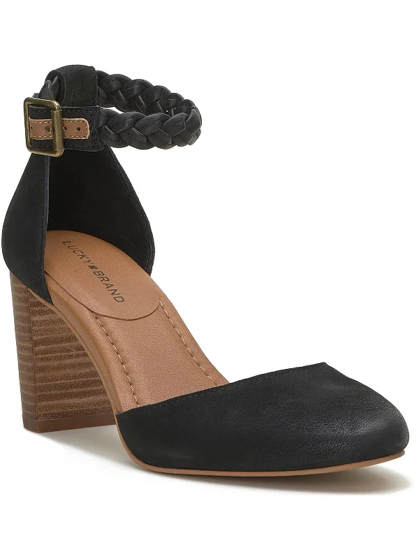Women's Waterproof Shoes Kainda Womens Leather Braided Ankle Strap