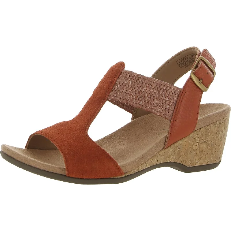 Luxury Fashion Discounts Kaytie Womens Suede Open Toe Wedge Sandals