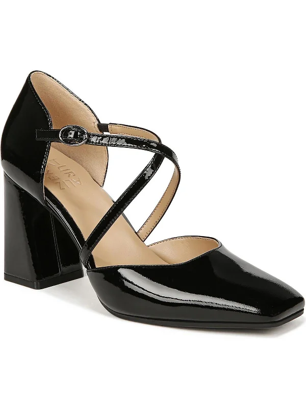 Women's Chic Footwear Leesha Womens Leather Strappy Pumps