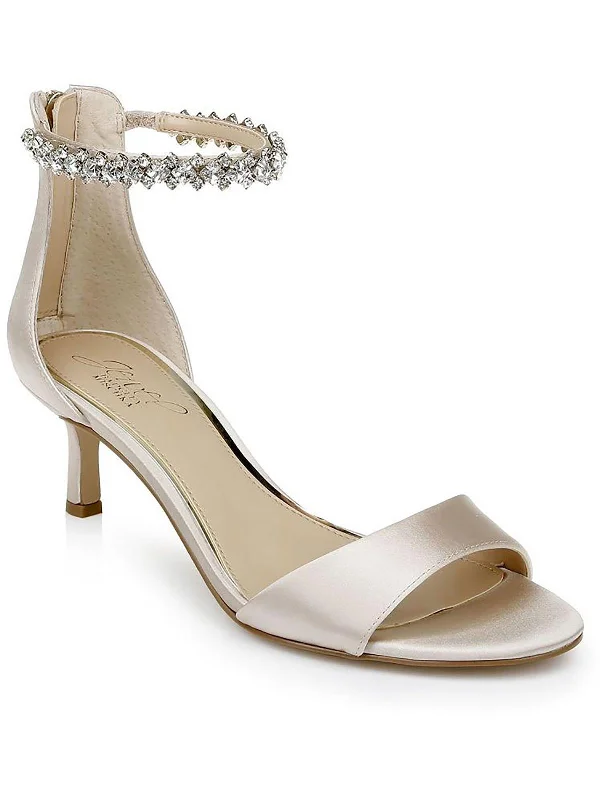Statement Casual Shoes Lorraine Womens Dressy Zipper Ankle Strap