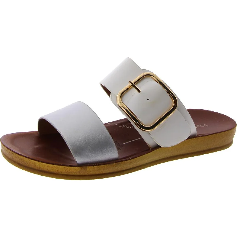 Durable Walking Shoes Sale Los Cabos Womens Doti Faux Leather Arch Support Slide Sandals Durable Walking Shoes Sale Los Cabos Womens Doti Faux Leather Arch Support Slide Sandals
