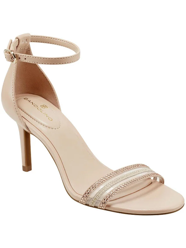 Durable Walking Shoes Sale Macky Womens Faux Leather Ankle Strap Pumps