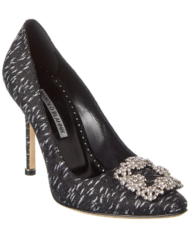 Embrace New Fashion Manolo Blahnik Hangisi 105 Jacquard Pump