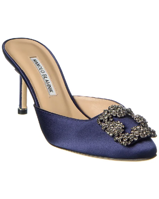 Discover Now Manolo Blahnik Hangisimu 70 Satin Pump