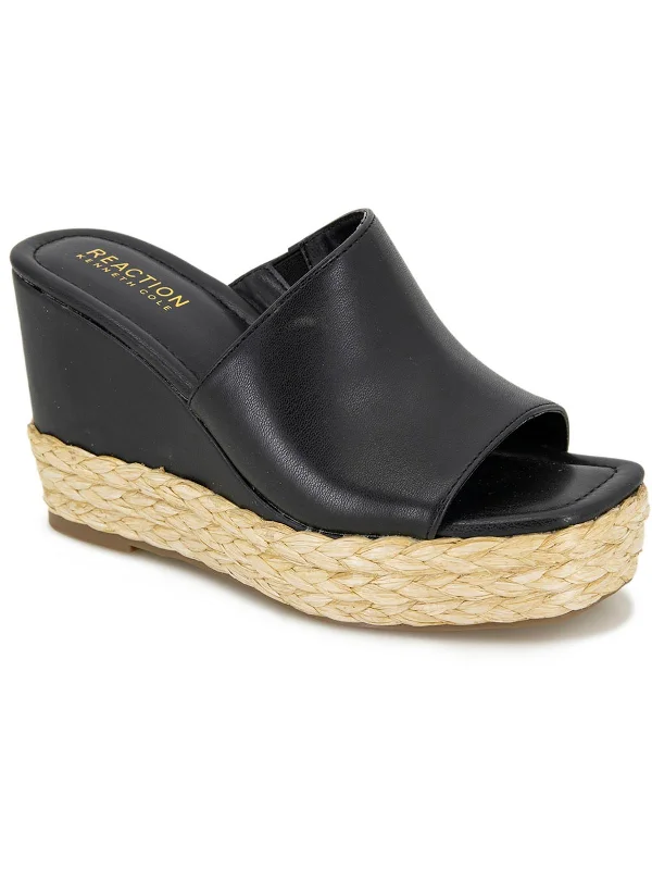 Seasonal Sale Maria Mule Womens Faux Leather Slide Sandals