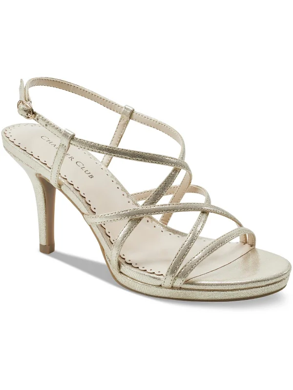 Fashionable Women's Sneakers Merlott Womens Strappy Dressy Kitten Heels
