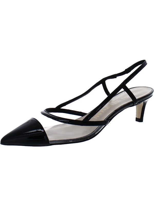 Women's Non-Slip Shoes Mondrian Womens Patent Leather Dressy Slingback Heels
