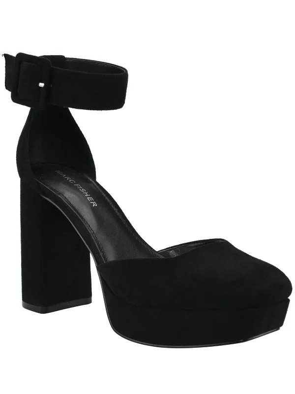 Evening Elegance NAINA2 Womens Faux Suede Pumps