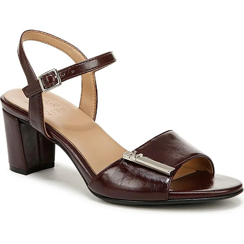 Comfortable Travel Shoes Naturalizer Womens Bristol-Ornament Faux Leather Ankle Strap Block Heel Comfortable Travel Shoes Naturalizer Womens Bristol-Ornament Faux Leather Ankle Strap Block Heel