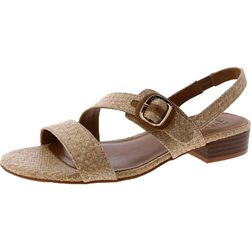 Budget-Friendly Fashion Naturalizer Womens Meesha 2 Woven Block Heel Slingback Sandals