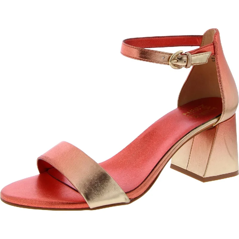 Chic Styles Naturalizer Womens Vera-Calinte Faux Leather Block Heel
