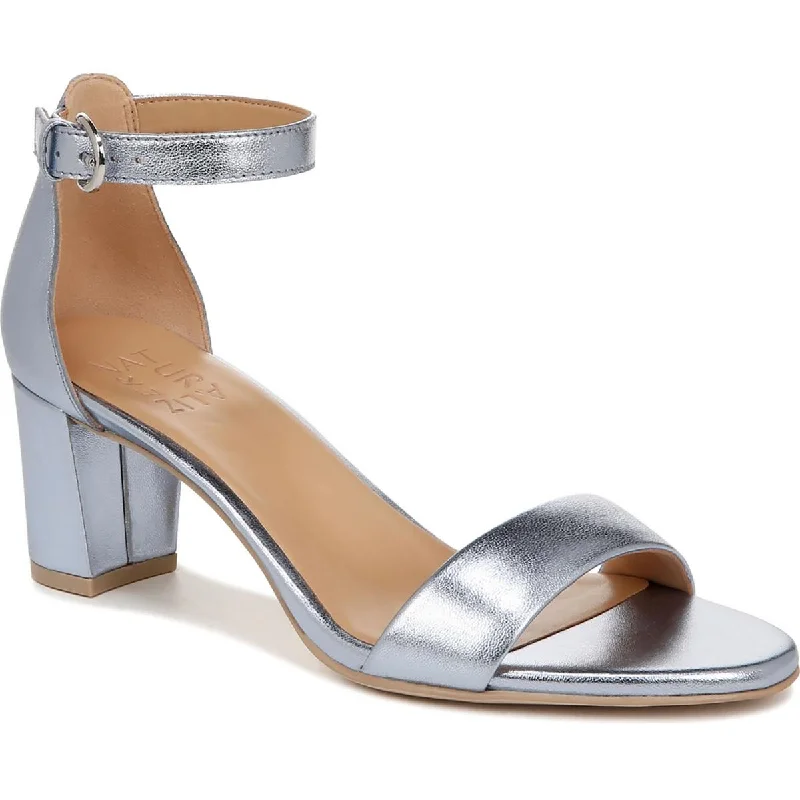 Seasonal Fashion Naturalizer Womens Vera Leather Ankle Strap Heels