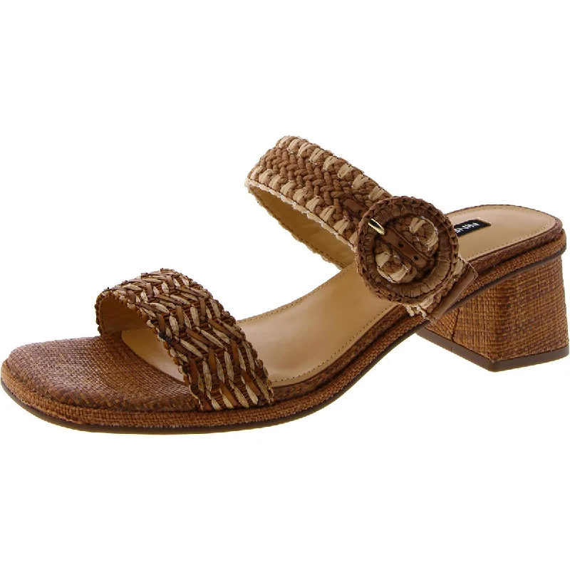 Retro Style Promotions Nine West Womens Emery 2 Slip On Squr Block Heel