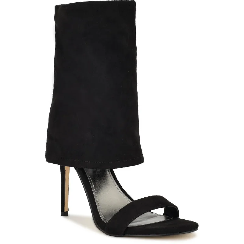 Functional Comfort Shoes Deals Nine West Womens Macken 2 Heels Faux Suede