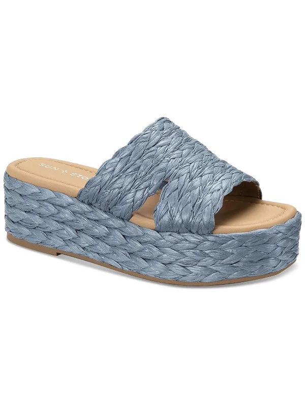 Season Sale OLINKA Womens Padded Insole Platform Espadrilles