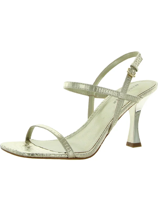 Unleash Your Trendy Side Padre Womens Open Toe Ankle Heels