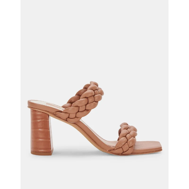 Fashion Forward, Function First PAILY HEELS CARAMEL STELLA