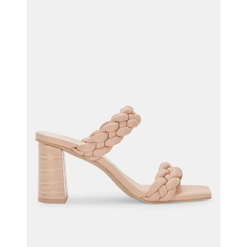 Style Redefined PAILY WIDE HEELS CREAM STELLA