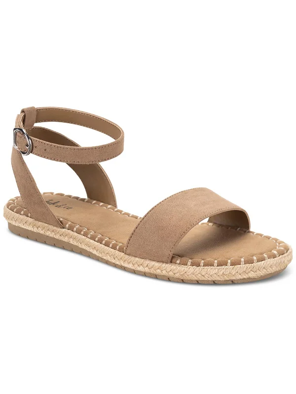 Special Offer Peggy Womens Faux Suede Peep Toe Dress Sandals