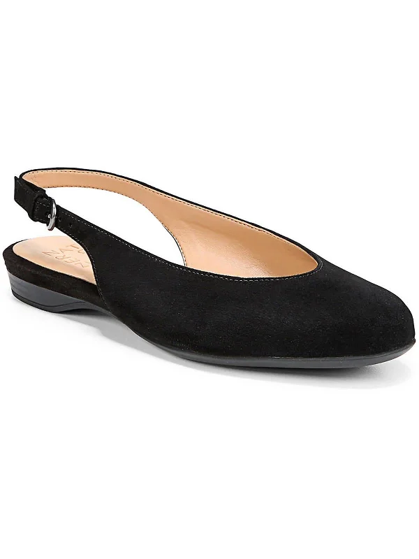 Exclusive Sale Primo Womens Suede Ankle Strap Slingback Heels