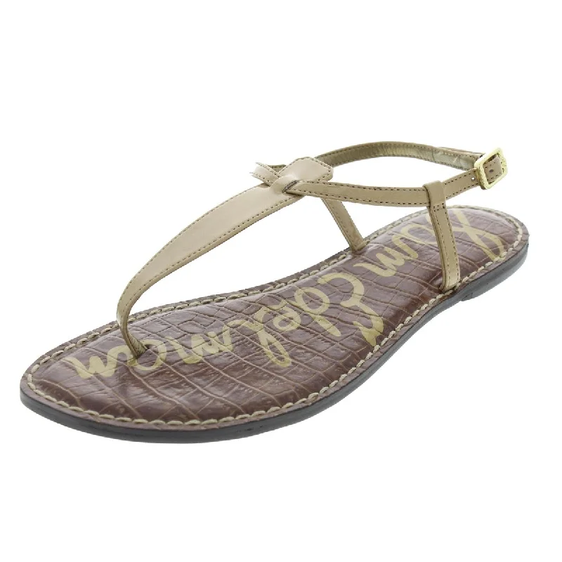 Polished Style Deals Sam Edelman Womens Gigi T-Strap Thong Sandals