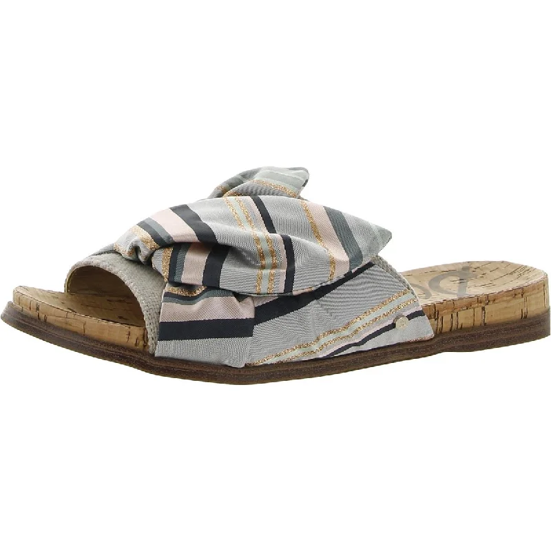 Chic Style Sam Edelman Womens Heidi Bow Slide Sandals