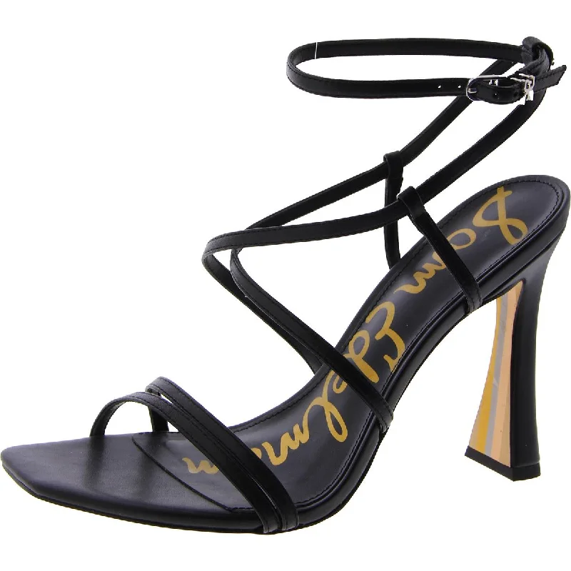 Huge Discounts This Week Sam Edelman Womens Lilly Leather Ankle Strap Heels