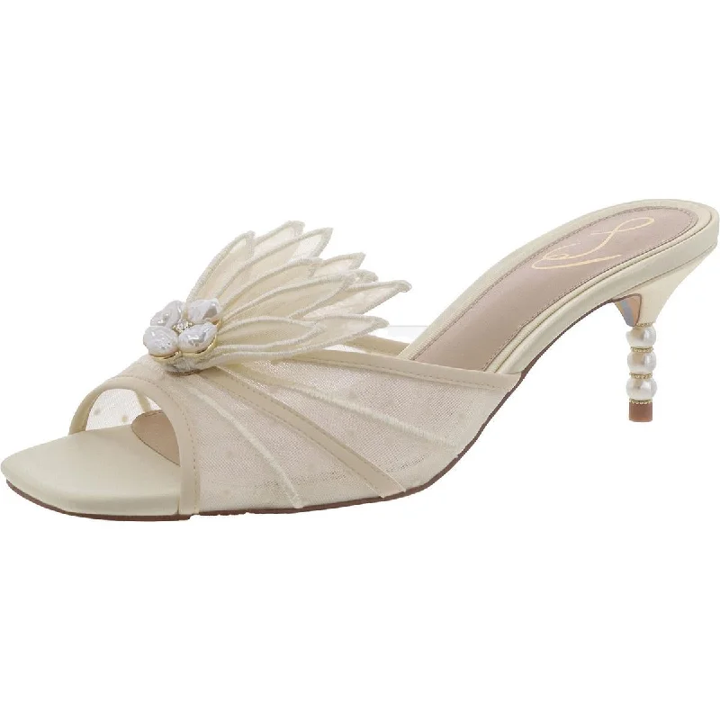 Special Offer For You Sam Edelman Womens Pauline Faux Leather Dressy Slide Sandals