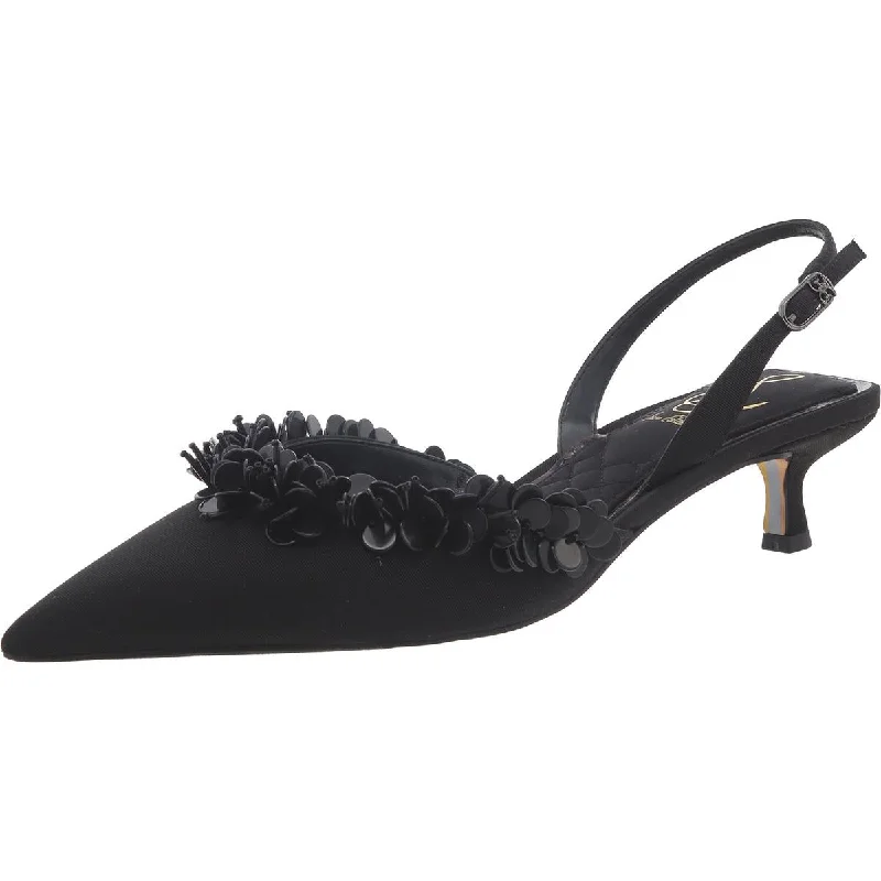 Fashion-Forward Sam Edelman Womens Trent Pointed Toe Pumps Slingback Sandals