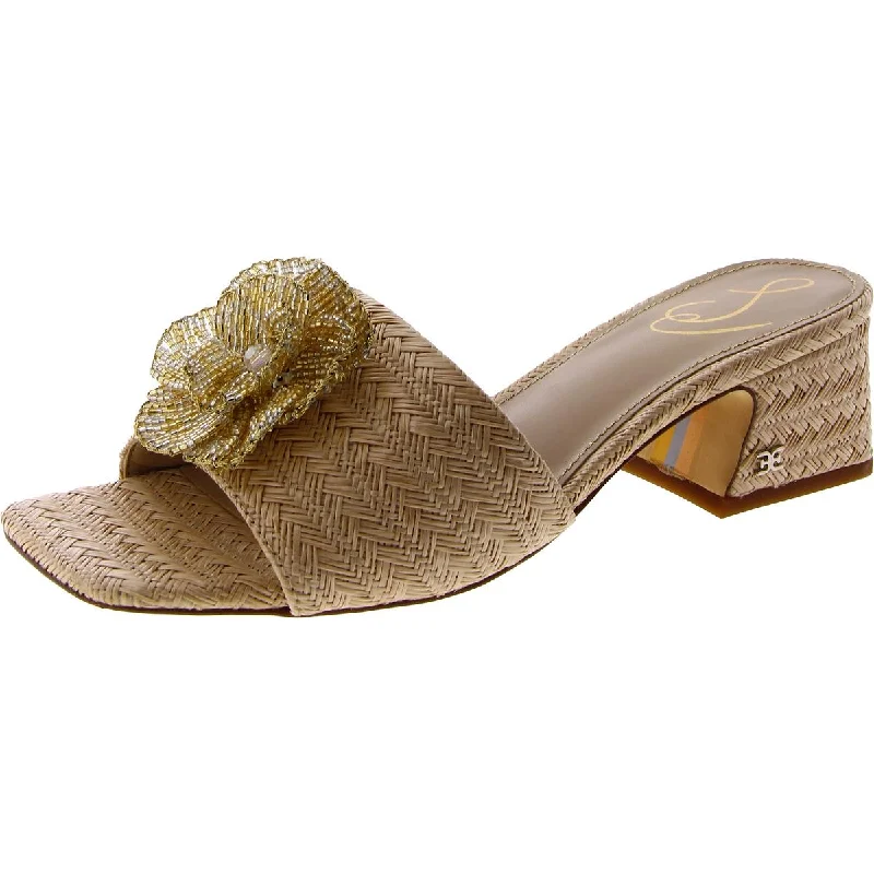 Modern Running-Style Shoes Sam Edelman Womens Winsley Slip-On Woven Slide Sandals
