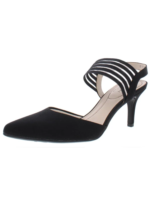 Versatile Shoes Promotion Sanya Womens Cushioned Footbed Slingback Dress Heels