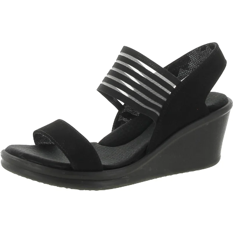 Elegant Evening Shoes Deal Skechers Womens Slingback Casual Wedge Sandals