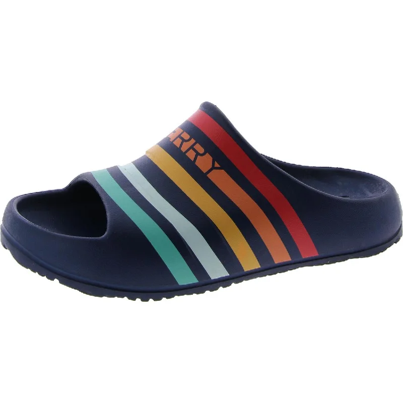 Limited Time Flash Sale Sperry Womens Float Striped Slip-On Pool Slides