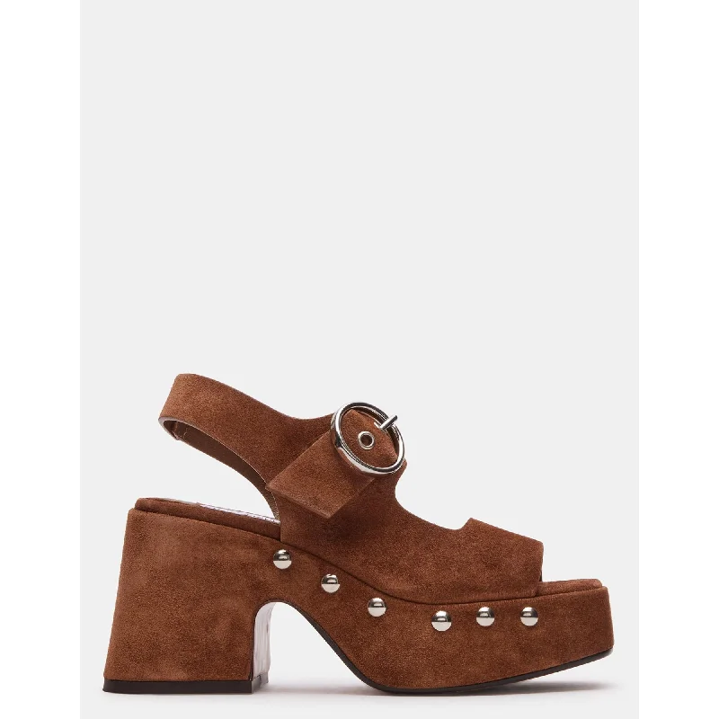 Step Ahead, Lead The Trend Stroll Taupe Suede