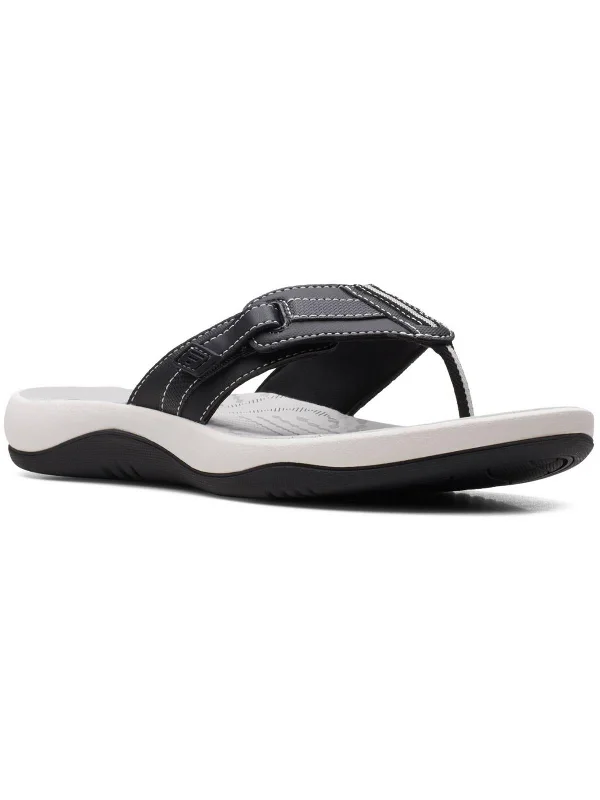 All-Day Comfort Shoes Sale Sunmaze Daisy Womens Slip On Causal Thong Sandals