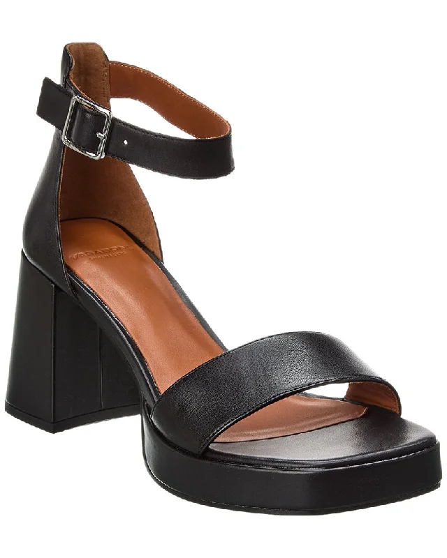 End Of Season Clearance Vagabond Shoemakers Fiona Leather Platform Heel