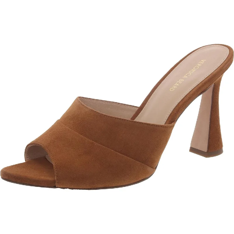 Must-Have Boots Sale Veronica Beard Womens Thora Suede Slip On Heels