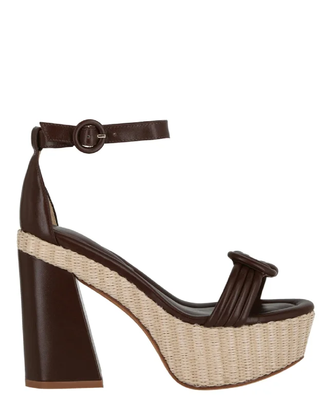 Fashion Sale Vicky Ankle Wrap Platform Sandals